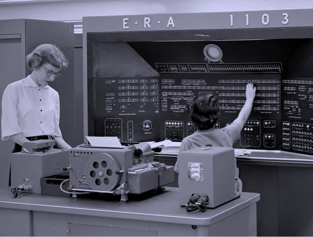 Univac workers in 1950